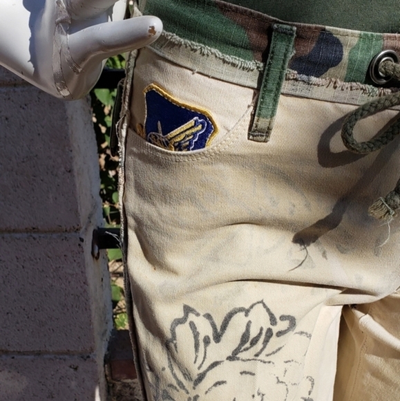 FREE PEOPLE X RILEY MILITARY PANTS - Picture 4 of 8